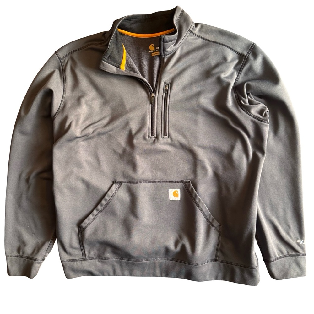 Carhartt Men’s Force 1/2 Zip Fleece Pullover Sweater – Size 2XL
